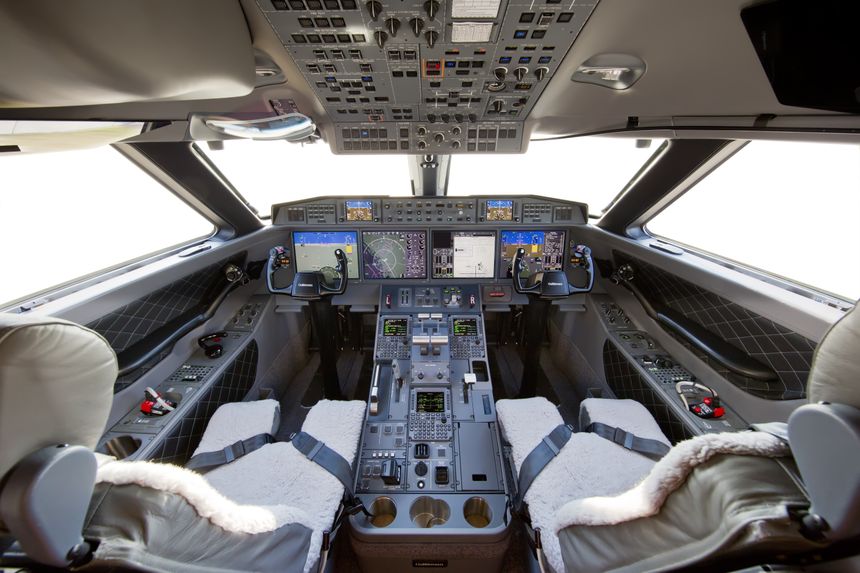 Gulfstream G650 Flight Deck