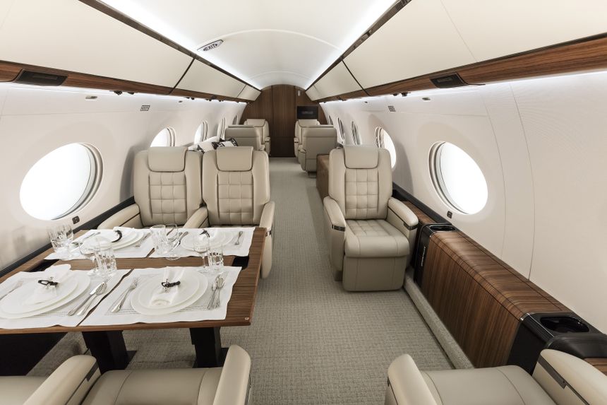 Gulfstream G650 Interior