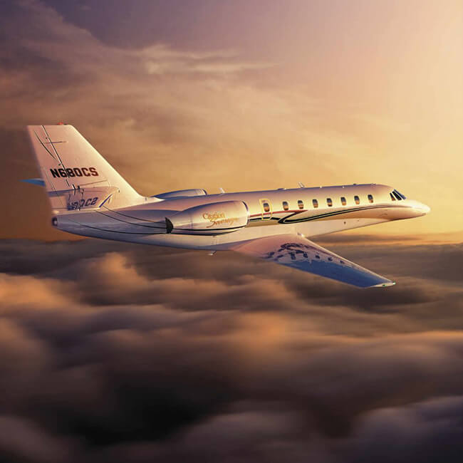 luxury private jets